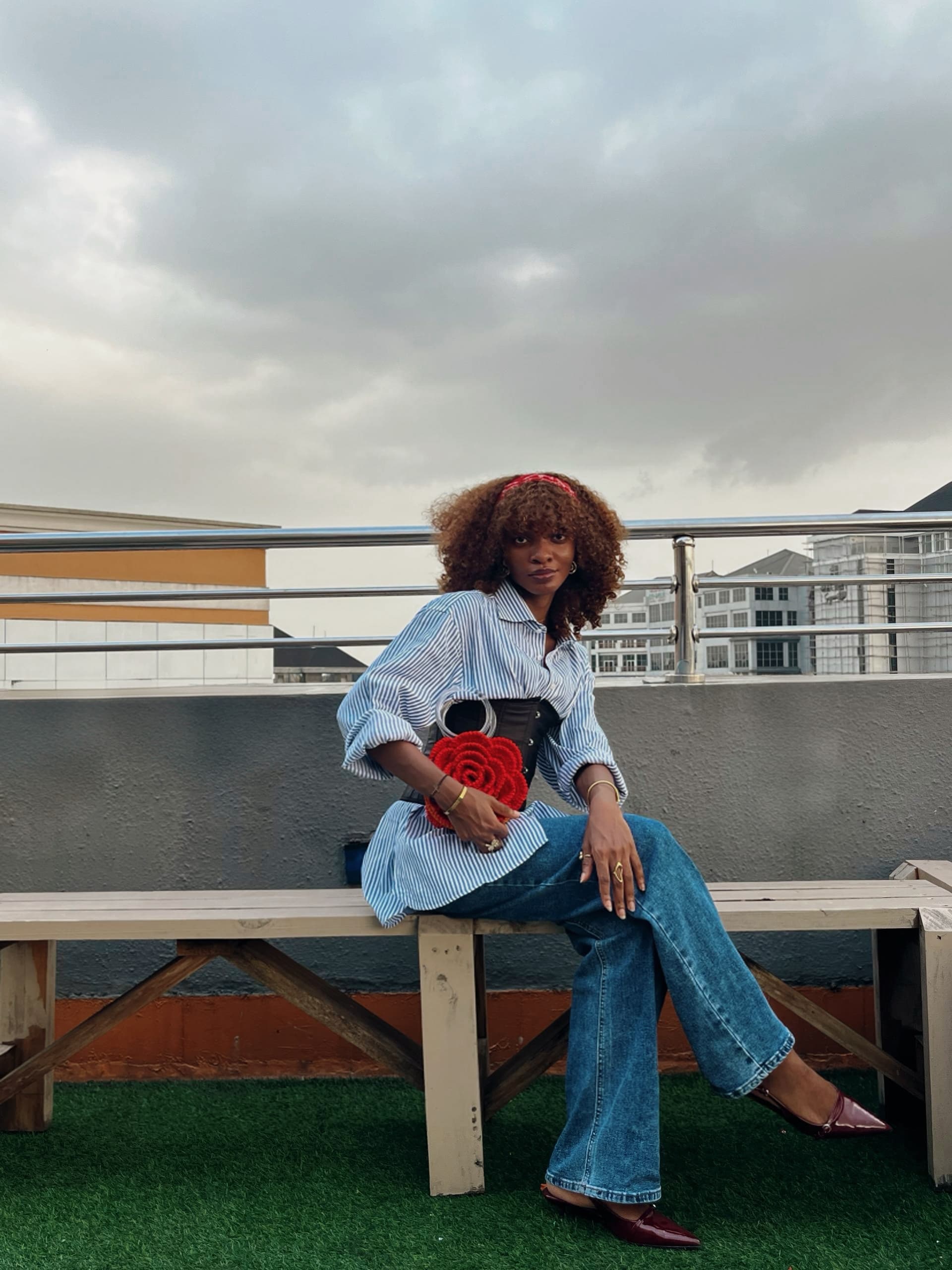 Handcrafted luxury crochet bag