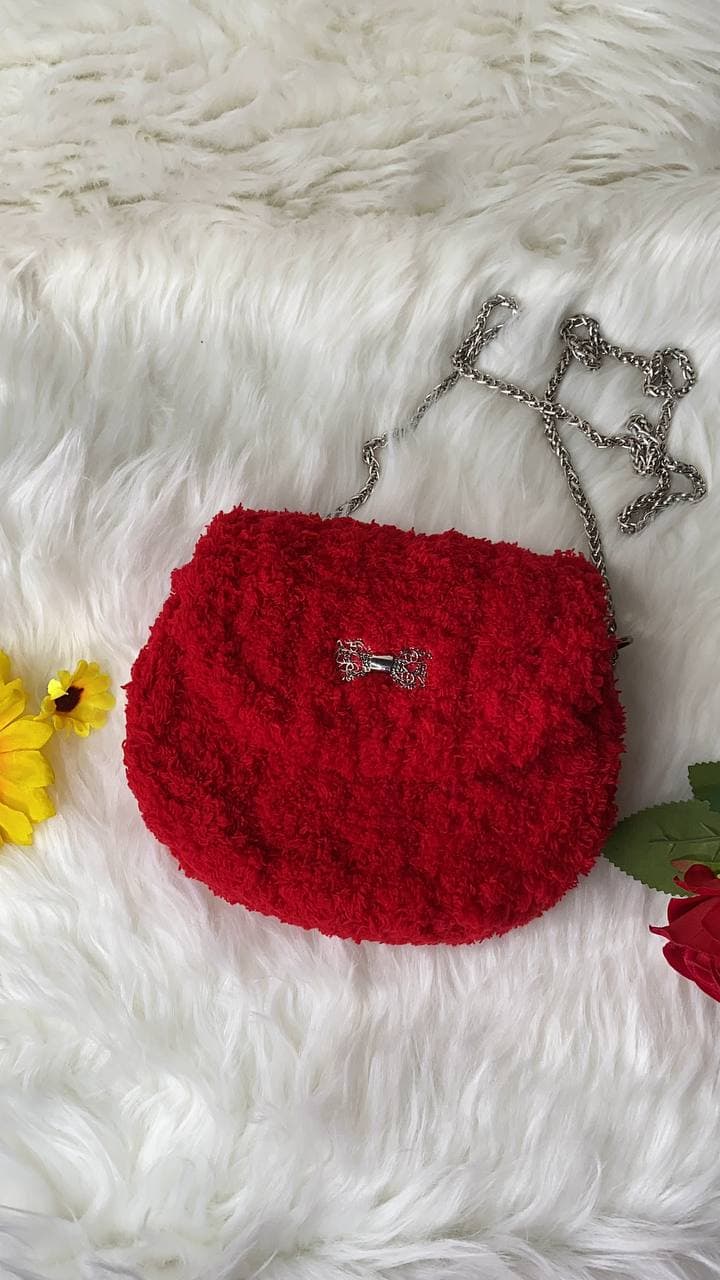 Sustainable luxury crochet bag